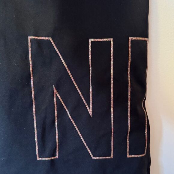 NIKE Sleeveless Logo Tank Black Women’s Size Large - Picture 5 of 8